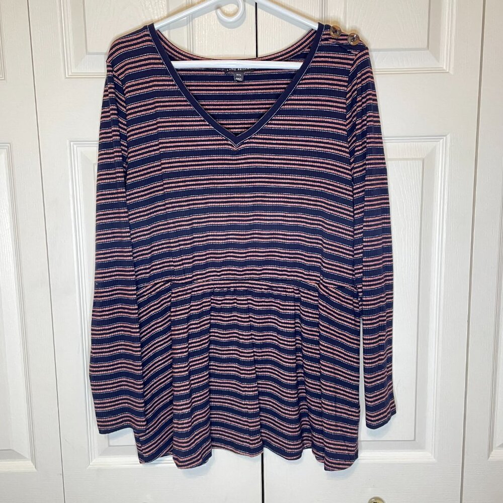 Lane Bryant Baby Doll Style Knit Top Size 14/16